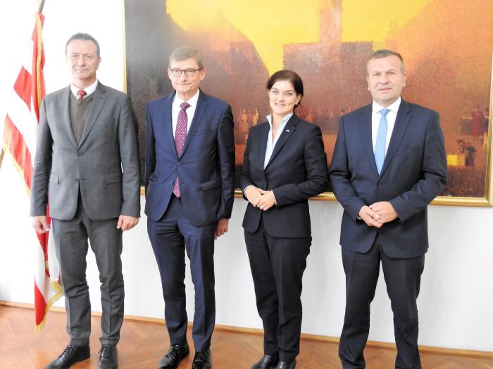 Prijem austrijskog veleposlanika: suradnja s Gradom i Županija odlična