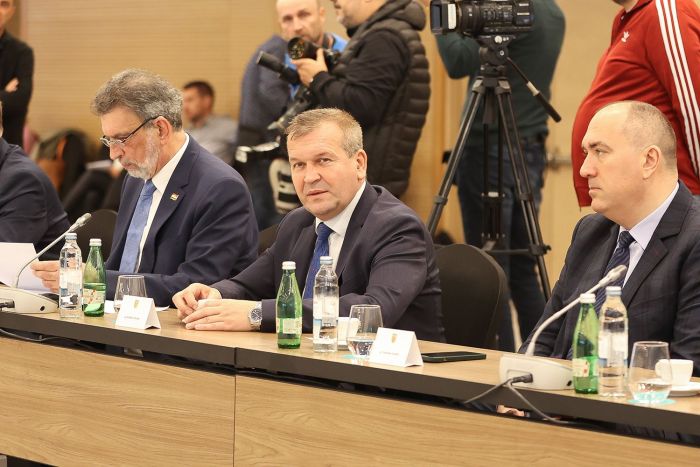 Župan Anđelko Stričak na sastanku premijera s predstavnicima županija i gradova