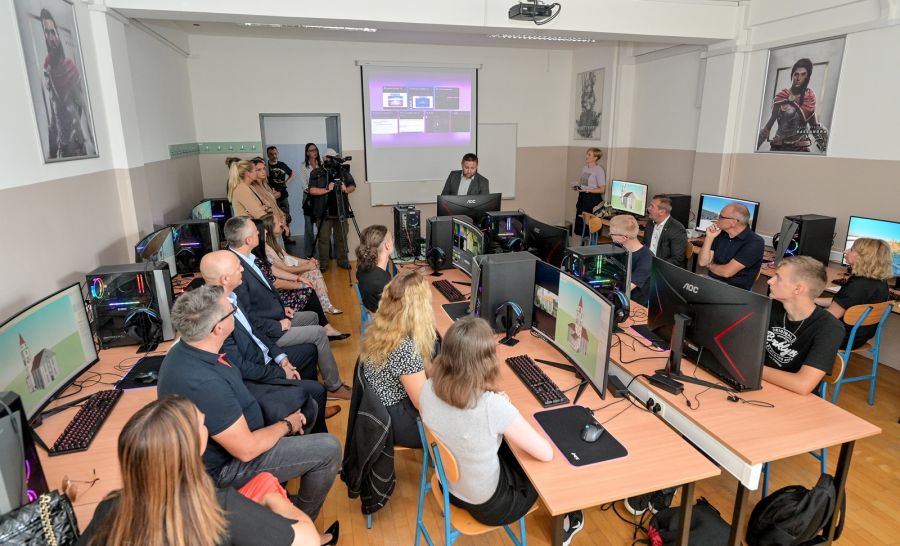 U Elektrostrojarskoj &scaron;koli Varaždin otvorena učionica za razvoj videoigara
