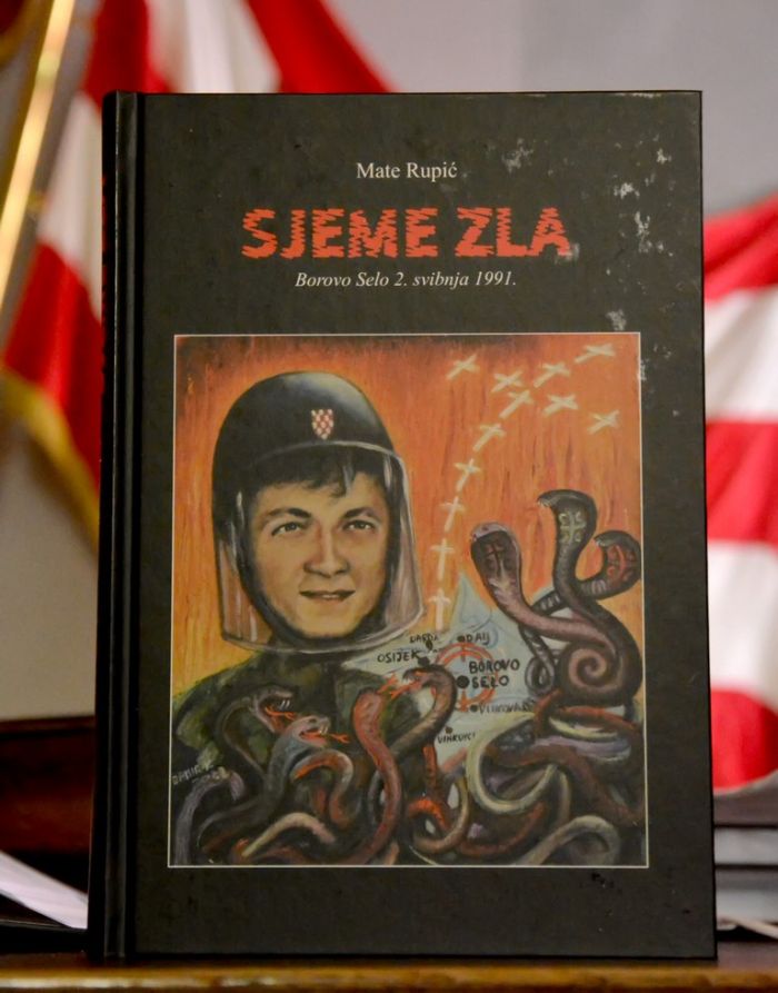 U Županijskoj palači održana  promocija knjige "Sjeme zla", autora Mate Rupića