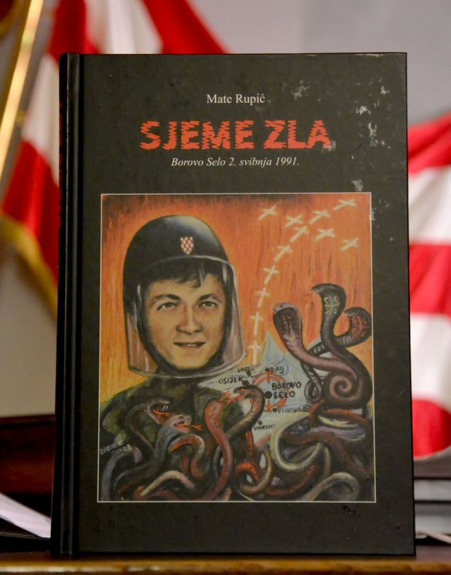 U Županijskoj palači održana  promocija knjige "Sjeme zla", autora Mate Rupića