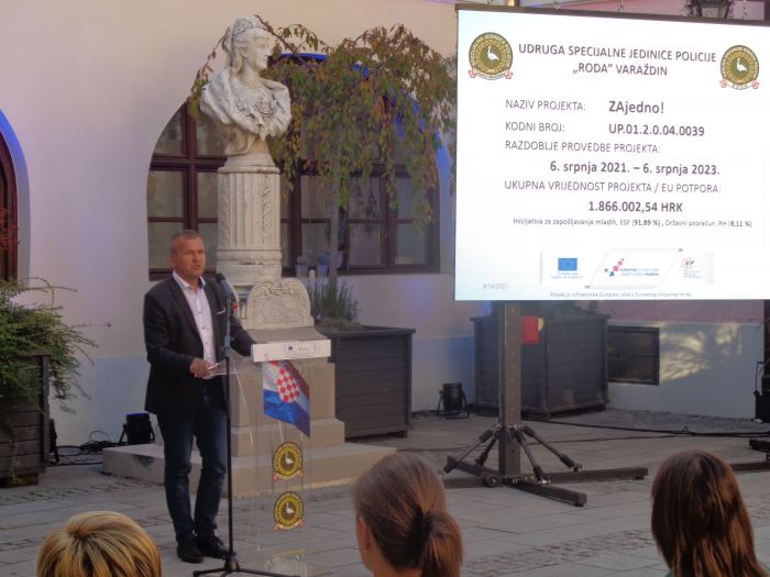 Udruga specijalne jedinice policije "RODA" u projektu &bdquo;ZAjedno&rdquo;