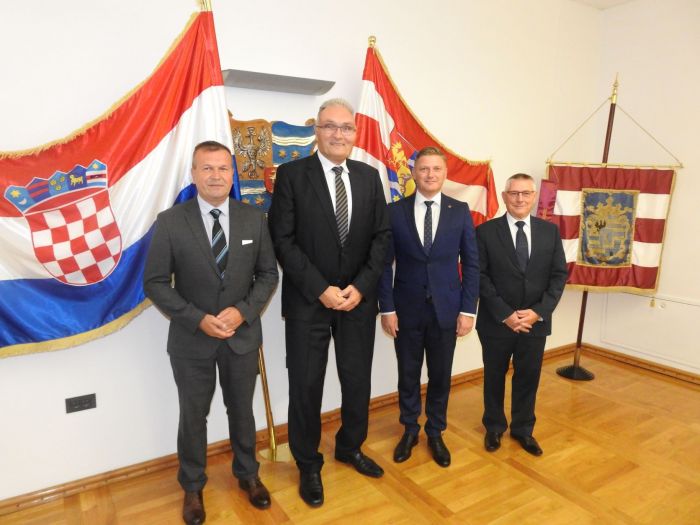 Župan Stričak održao sastanak sa G&uuml;ntherom Haraldom Seibelom, zamjenikom &scaron;efa Misije i otpravnikom poslova u Veleposlanstvu Savezne Republike Njemačke