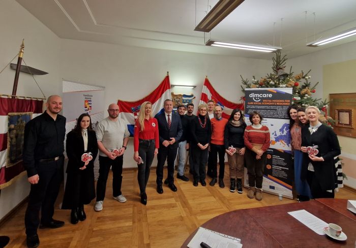 Službeni posjet međunarodnih partnera Varaždinskoj županiji u sklopu EU projekta DIMCARE