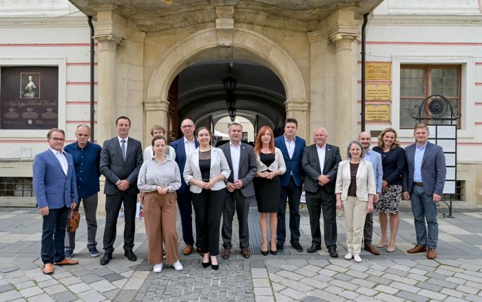 Uoči zajedničkog koncerta učenika Glazbenih &scaron;kola iz Varaždina i Ravensburga upriličeni prijem za predstavnike grada Ravenbsurga