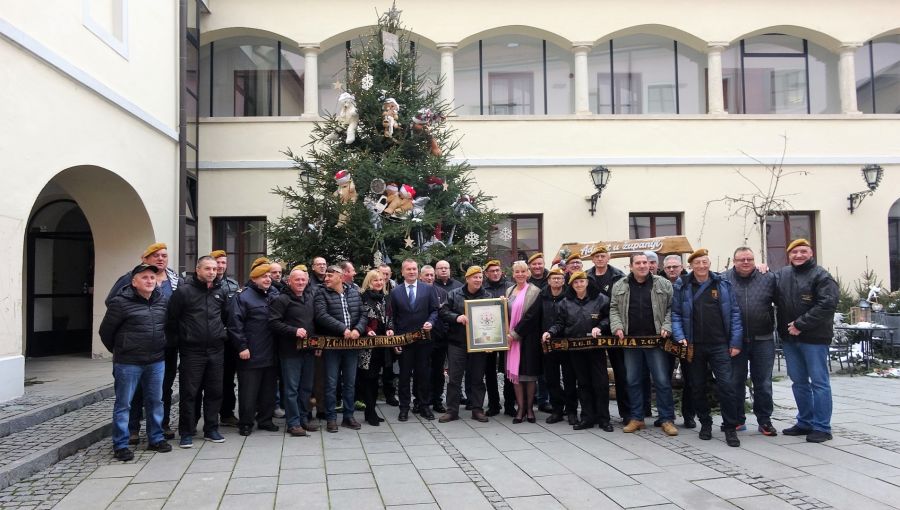 Proslavljena 7. gardijska brigada osnovana prije 30 godina, župan Stričak uručio priznanje Udruzi veterana &bdquo;Puma&ldquo;