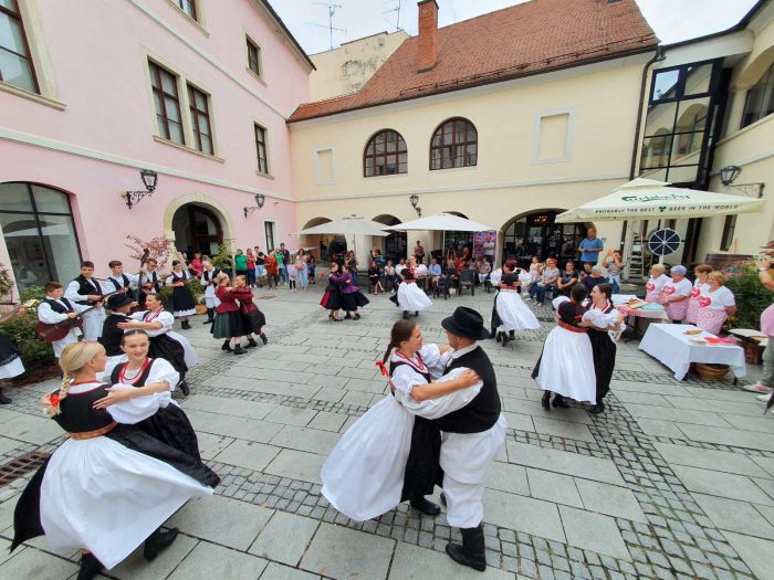 &nbsp;U atriju Županijske palače veselo i raspjevano - Kud "MAK", Udruga žena "Trnovečko srce" i Udruga žena "Cvijet" iz &Scaron;emovca predstavili općinu Trnovec Bartolovečki na &Scaron;pancirfestu