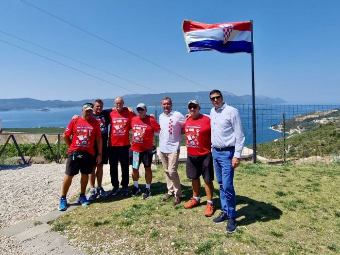Varaždinski branitelji stigli nadomak Pelje&scaron;kog mosta, na brdu Raba dočekao ih varaždinski župan Stričak