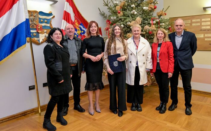 Zamjenica župana Silvija Zagorec primila brončanu Lanu Krog