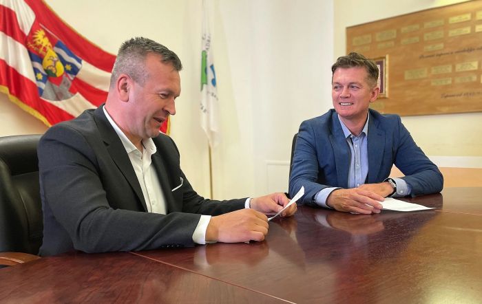 Doc. dr. sc. Darabo&scaron; na radnom sastankom sa županom Stričakom