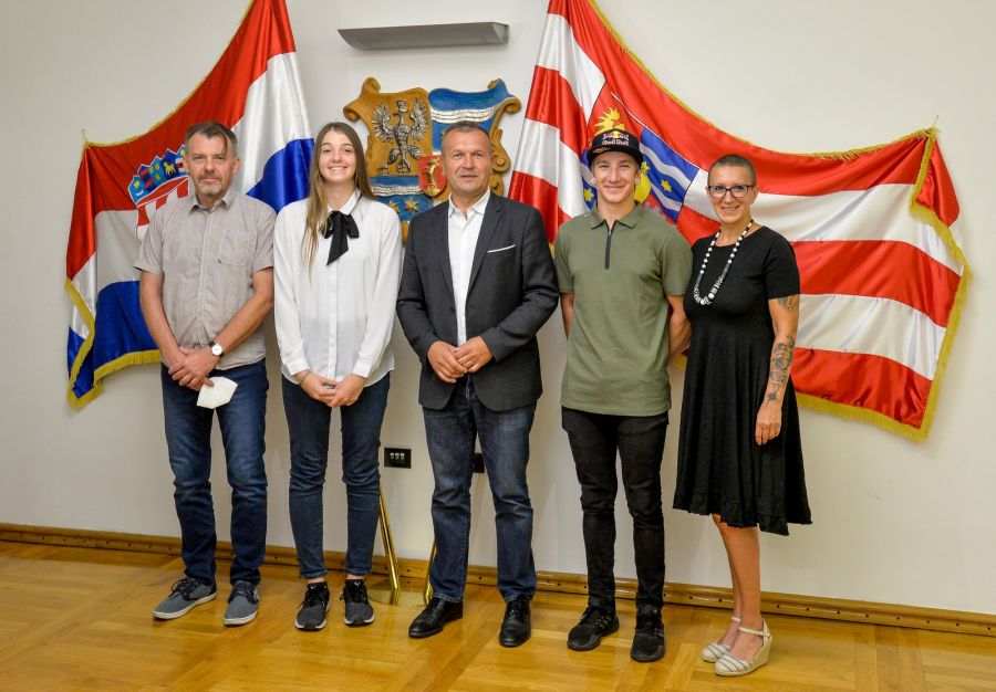Župan Stričak priredio prijem za Amandu Mlinarić i Marina Rante&scaron;a: vrhunski sporta&scaron;i osvojili zlata u najjačoj svjetskoj konkurenciji