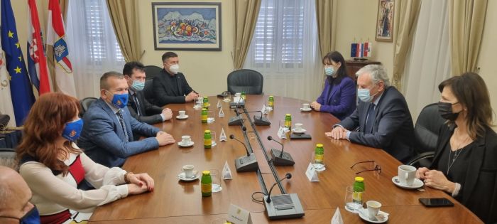 Izaslanstvo Varaždinske županije na prijemu kod dubrovačko-neretvanskog župana, obi&scaron;li i arboretum Trsteno
