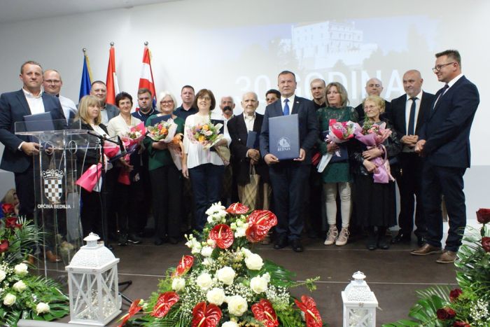 Svečanom sjednicom Općinskog vijeća proslavljen Dan Općine Bednja: župan Anđelko Stričak progla&scaron;en počasnim građaninom Općine Bednja