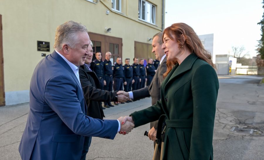 Dužnosnici Varaždinske županije i Grada Varaždina obi&scaron;li dežurne službe