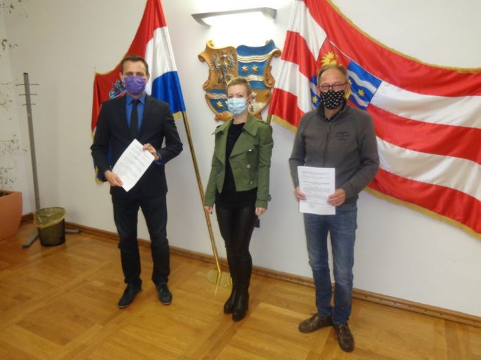 Potpisan Ugovor o izradi projektne dokumentacije uređenja prezentacijskog centra u Županijskoj palači