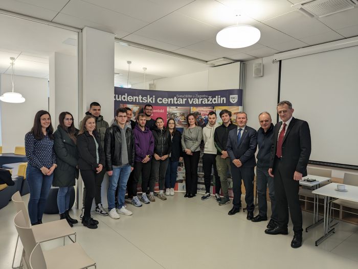 Državna tajnica Željka Josić posjetila Studentski centar u Varaždinu