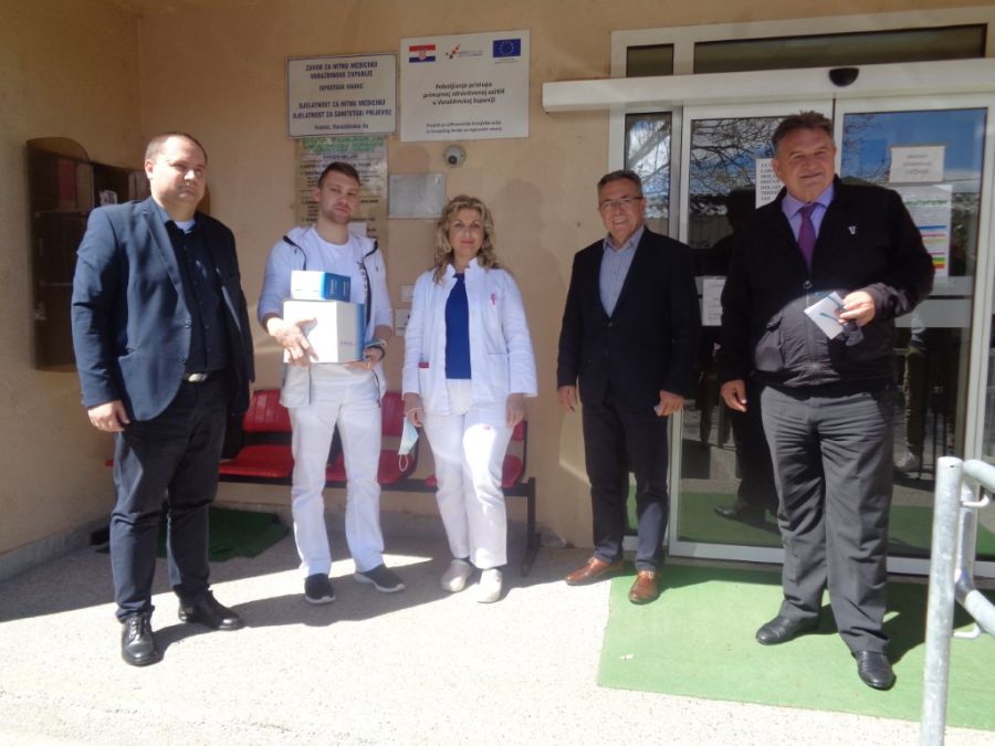Dom zdravlja u Ivancu i ordinacija u Radovanu dobili CRP uređaje, župan Čačić nazočio primopredaji