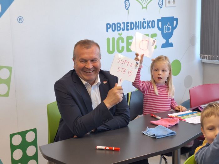 Župan Anđelko Stričak posjetio Malac Genijalac, međunarodnu &scaron;kolu za intelektualni razvoj djece