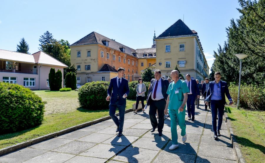 Zgrada Službe za plućne bolesti i TBC Klenovnik - Opće bolnice Varaždin u novome ruhu
