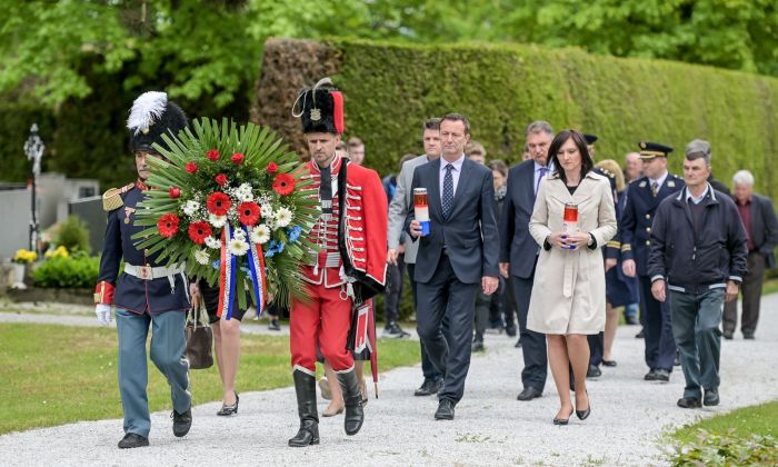 Obilježeno osnivanje 104. brigade HV,  Dan pobjede nad fa&scaron;izmom te Dan oslobođenja Varaždina i okolice