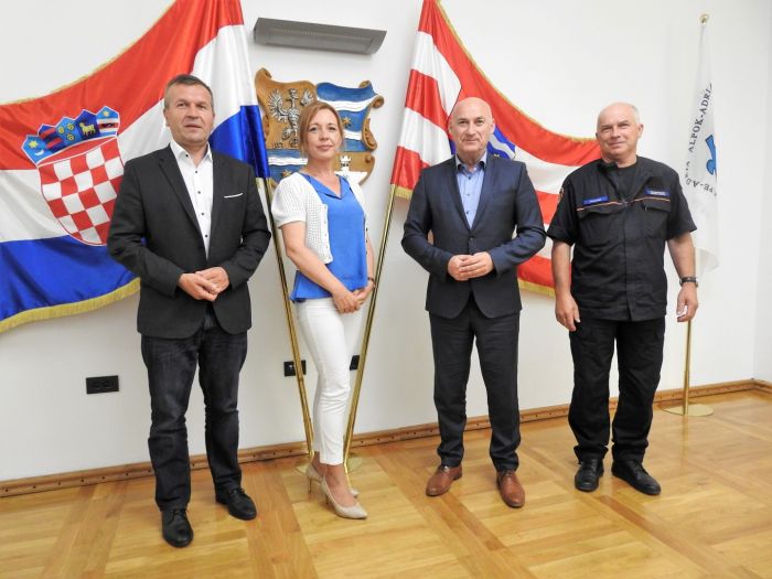 Varaždinska županija prva u Hrvatskoj dobiva Regionalni centar za civilnu za&scaron;titu i spa&scaron;avanje, jedan od pet u državi