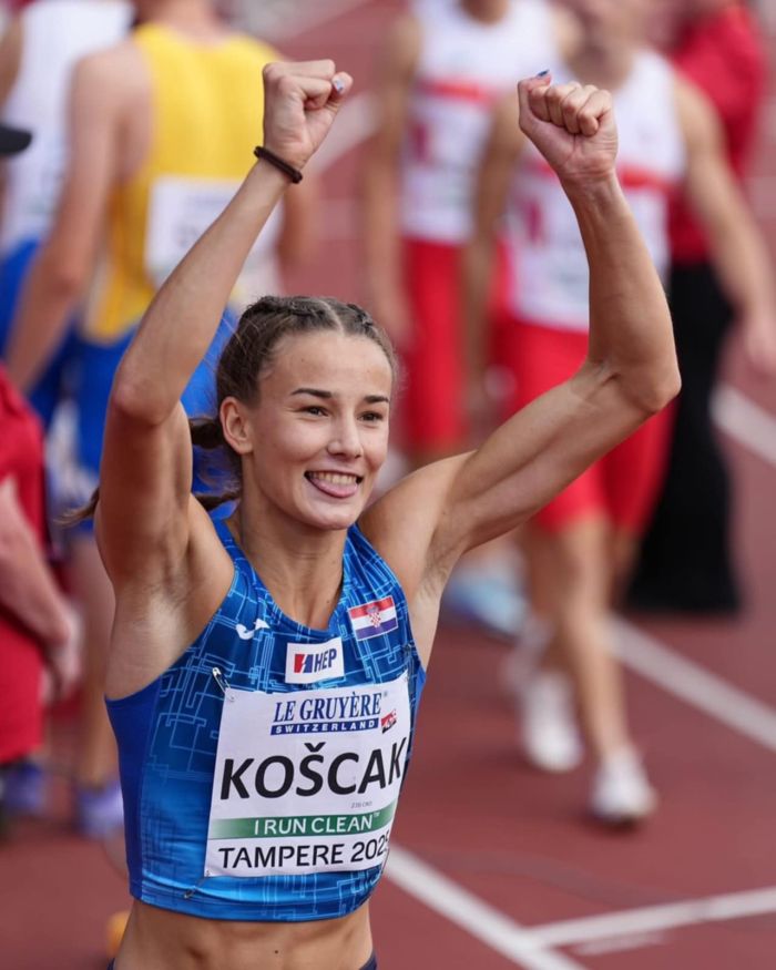 Čestitka župana Stričaka povodom sjajnog nastupa Jane Ko&scaron;čak na Europskom juniorskom prvenstvu
