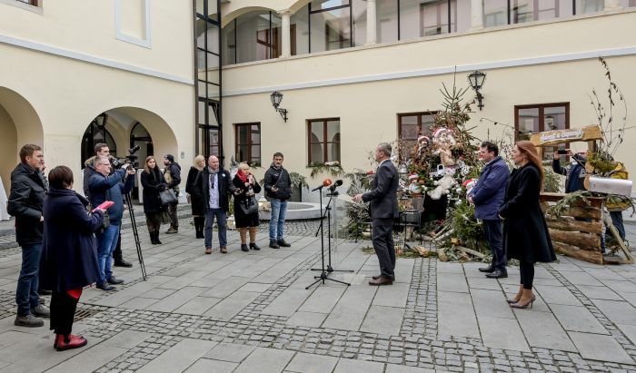 Tradicionalni prijem župana Stričaka i suradnika za djelatnike medijskih kuća