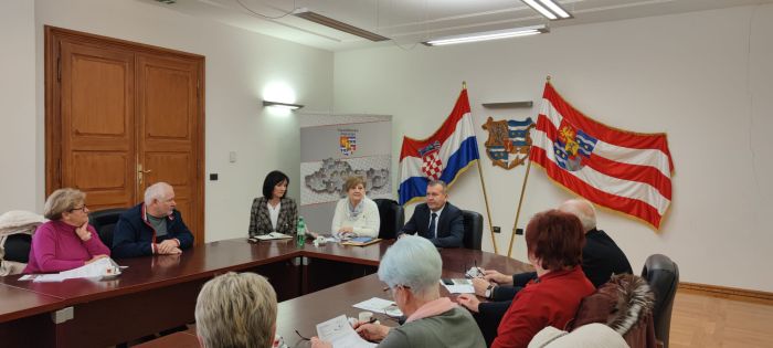 Savez udruga umirovljenika i starijih osoba Varaždinske županije u Županijskoj palači