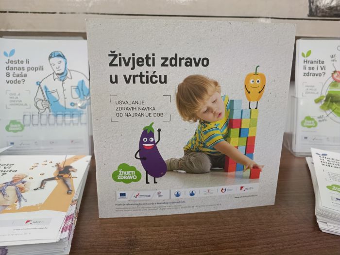&bdquo;Živjeti zdravo&ldquo;- promocija zdravlja u dječjim vrtićima Varaždinske županije