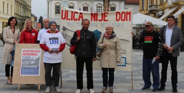 Obilježen Svjetski dan beskućnika, podr&scaron;ku radu Udruge &bdquo;Novi put&ldquo; dala i pročelnica Ljubica Božić