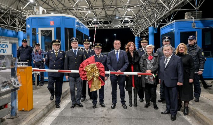 Hrvatska u&scaron;la u Schengenski prostor: Rampa podignuta i na graničnom prijelazu Dubrava Križovljanska