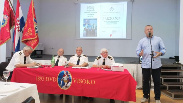 U Općini Visoko održana izvje&scaron;tajna sjednica Skup&scaron;tine Kluba vatrogasnih veterana  Varaždinske županije