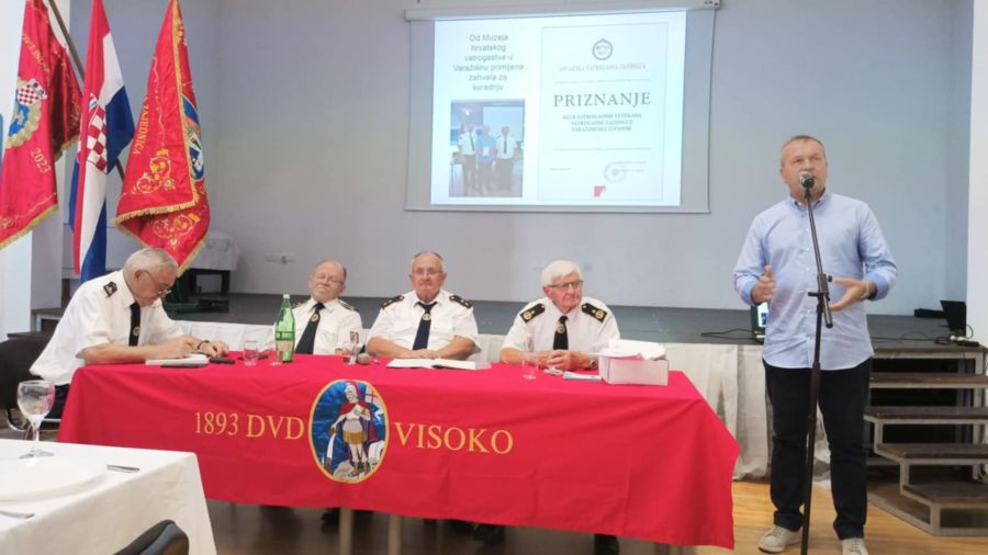 U Općini Visoko održana izvje&scaron;tajna sjednica Skup&scaron;tine Kluba vatrogasnih veterana  Varaždinske županije