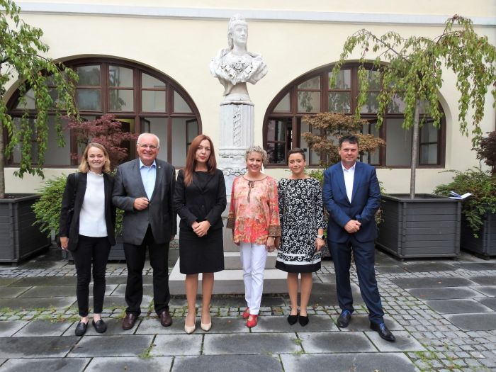 Predsjednika Instituta regija Europe Franza Schausbergera ugostila zamjenica župana Silvija Zagorec