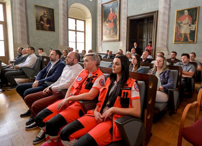 Prigodnom svečano&scaron;ću u Županijskoj palači obilježeno deset godina rada Nastavnog zavoda za hitnu medicinu Varaždinske županije