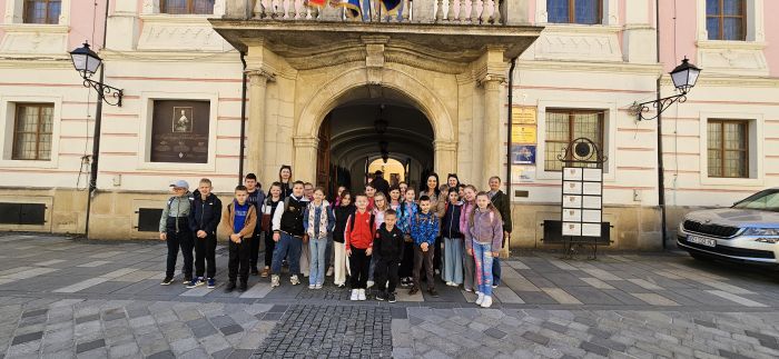 Učenici Osnovne &scaron;kole Metel Ožegović Radovan posjetili Županijsku palaču